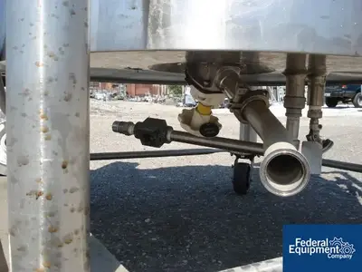 USED DCI 500 Liter DCI Reactor, 316L S/S, 30/115#