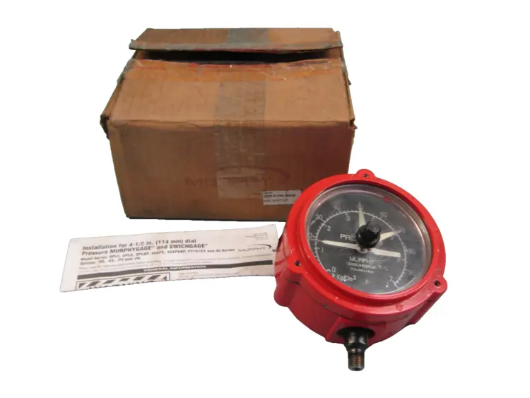 Used Murphy 45PE-S-100-D0930 Pressure Switches New Hampshire US | Bitter End Trading #1127184