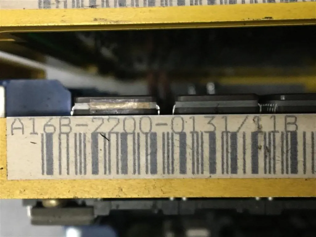 USED FANUC A16B-2200-0134/11B BASE1