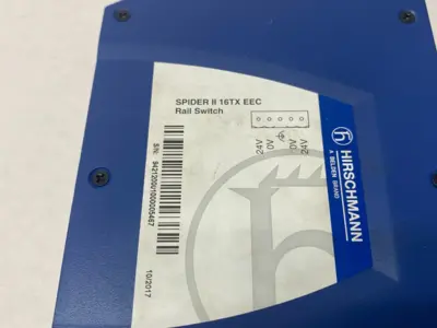 USED BELDEN HIRSCHMANN INDUSTRIAL ETHERNET RAIL SWITCH