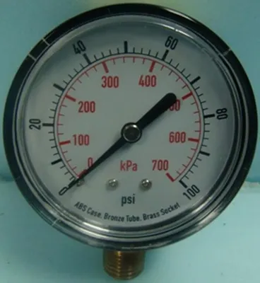 QTY. 1. ABS CASE, BRONZE TUBE, BRASS SOCKET GAUGE ...
