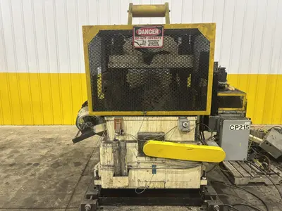 40 TON RLM MODEL #R40 4-POST CUTOFF PRESS & SERVO DIE ACCELERATOR: YOBRO #23887