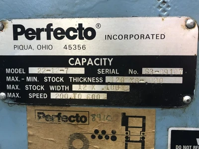 USED 1990 PERFECTO 22-12-7