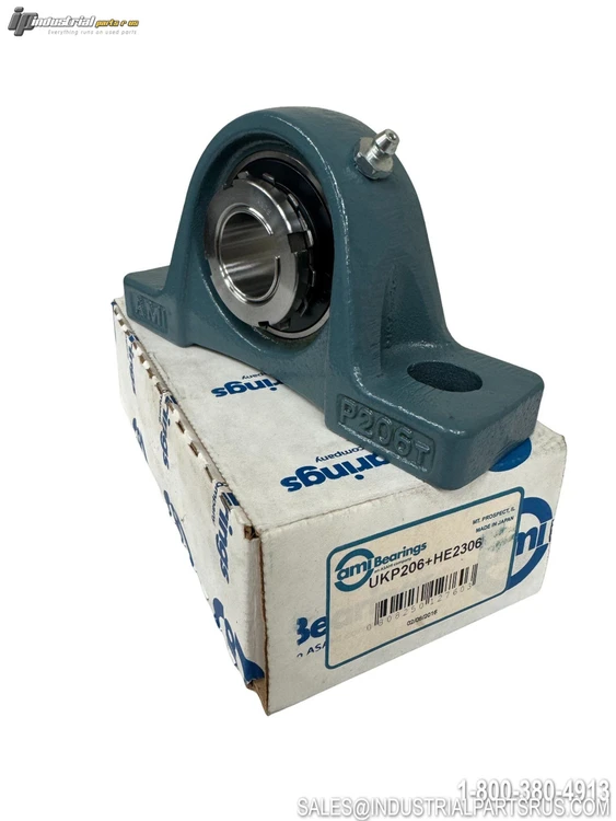 Used AMI UKP206-HE2306 Bearings Kentucky US | Industrial Parts R Us Inc. #1249183