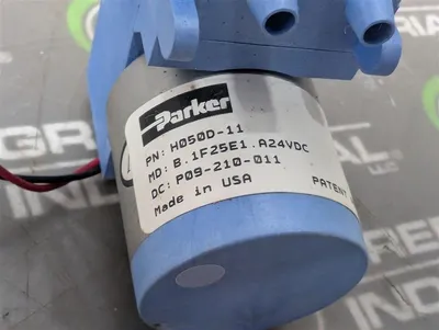 Parker H050D-11 Mini Diaphragm Pump B.1F25E1.A24VDC P09-210-011 Used