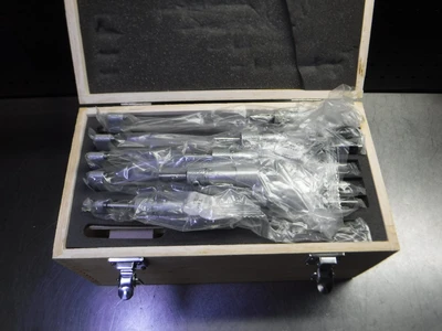 Phase II 0-6" x .0001" 5 Piece Outside Micrometer Set 107-032 (LOC3474)