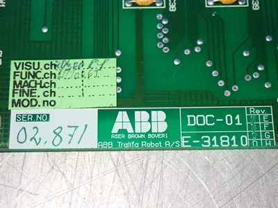 Used ABB E31810 Input / Output Modules Ohio US | HGR 24 #1134620