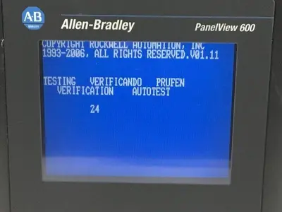 USED ALLEN BRADLEY 2711-T6C20L1 SER B