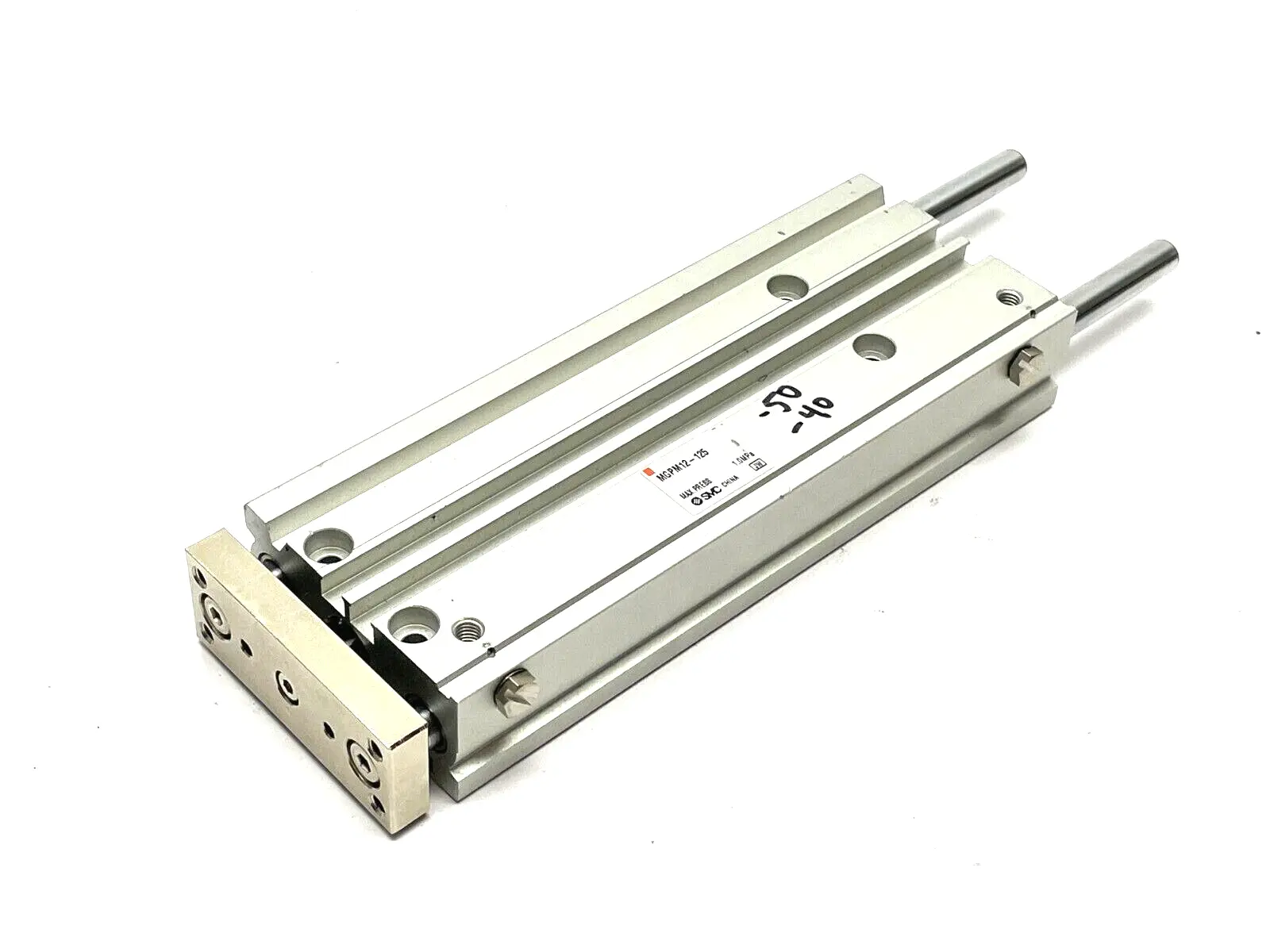 MGPM12-125 | SMC  Compact Guided Cylinder 125mm Stroke 12mm Bore - Used