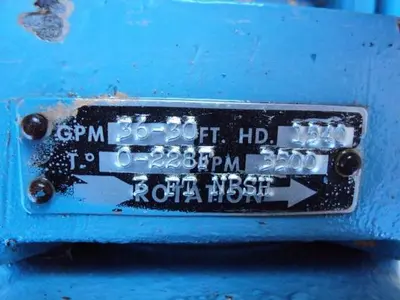 Roth R6TOECML8358SB Turbine Pump Stainless Steel