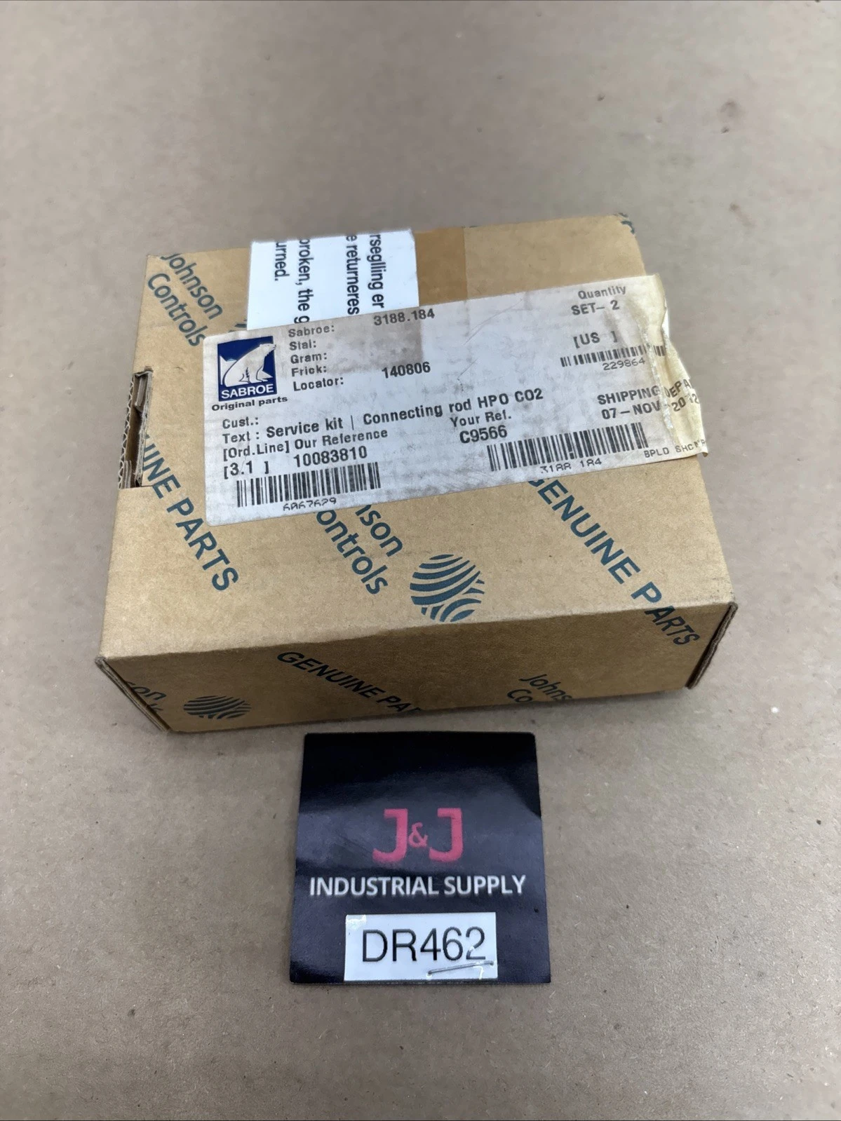 NEW Sabroe/ Johnson Controls 3188.184