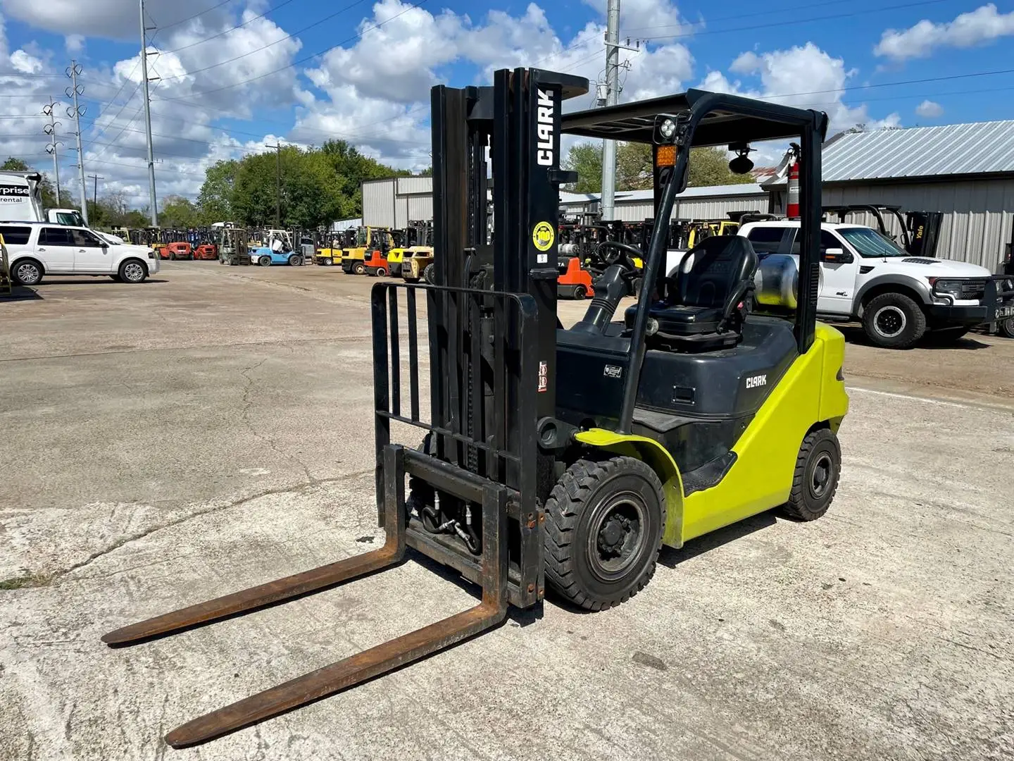 Used 2018 CLARK S25L Liquid Propane Forklifts Texas US | TB Forklifts #1274925