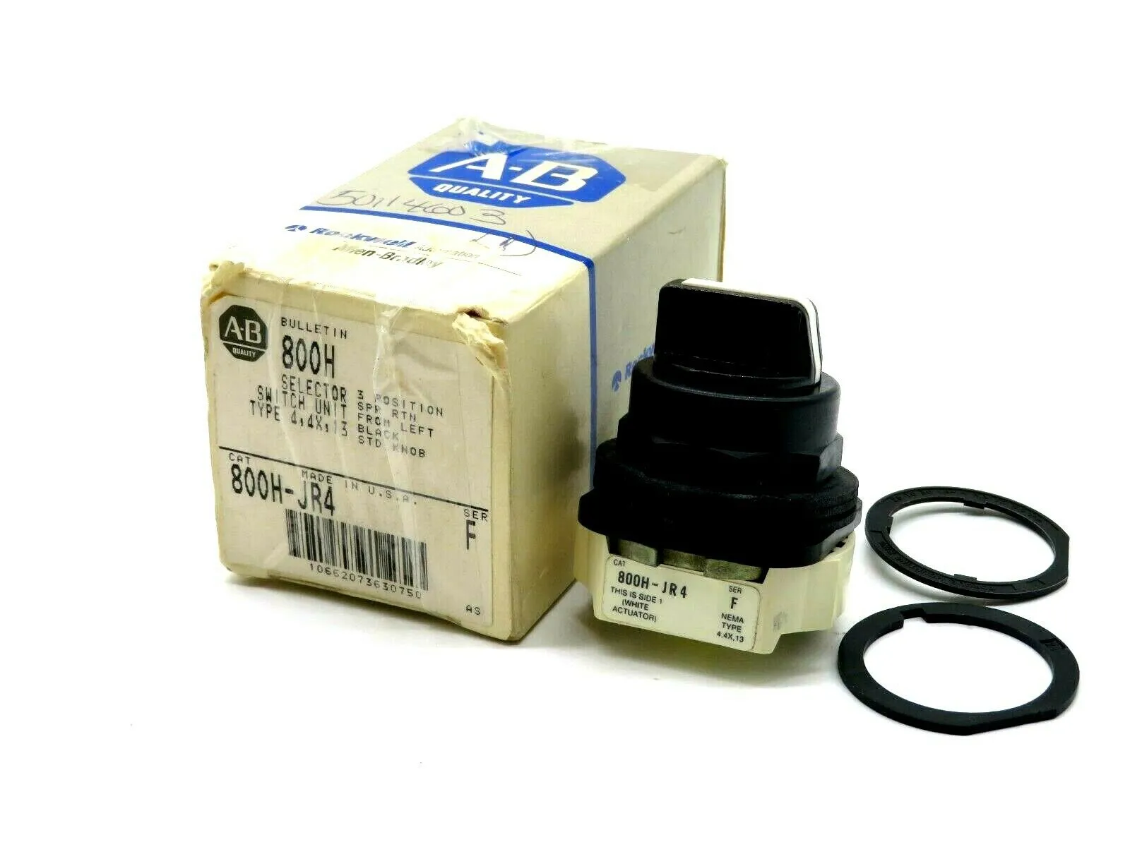 NEW ALLEN BRADLEY 800H-JR4 SELECTOR SWITCH 800HJR4