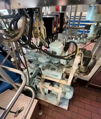 Ellerwerk 733 C perforate basket centrifuge, Hastelloy C-22.