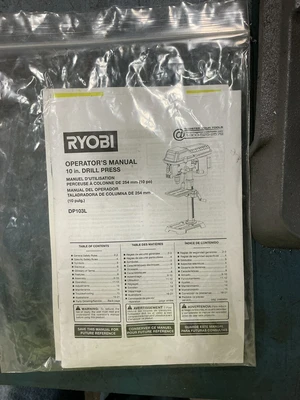 Used RYOBI DP103L Heavy Duty & Sensitive Single Spindle Drills Ohio US | Equipment Recovery Corp. #1331856