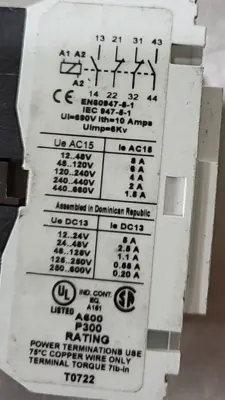 EatonD15CR22 Relay Contac - Series B1, 22E,T3023(BIN354)