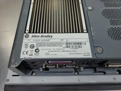 USED Allen Bradley 6181F-15TPXP Ser E 1500P Integrated Display Computer
