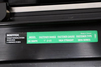 Used BOSTITCH SB-1664FN Air Tools, DC Electrical Tools & Accessories Minnesota US | Machinesused.com #1295551