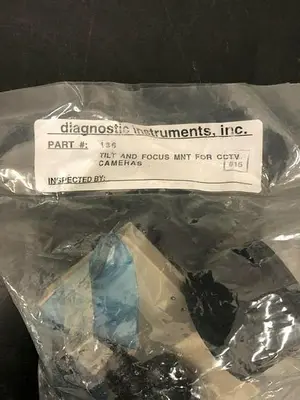 DIAGNOSTIC INSTRUMENTS 136 TILT AND FOCUS MNT FOR CCTV CAMERAS