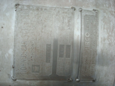 Carlson Durco S/S Pressure Filter PLF 12/24  22Sq M