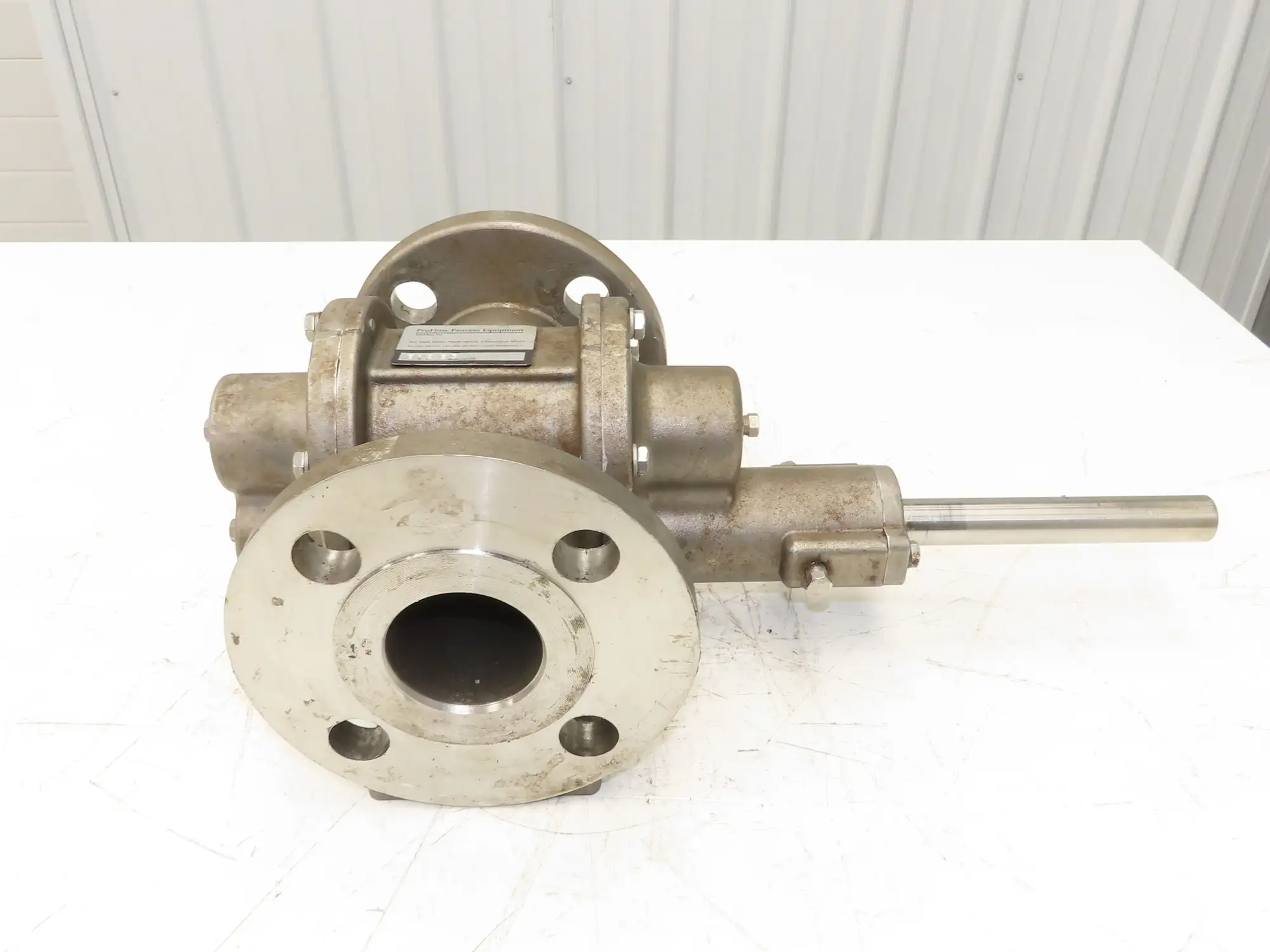 ProFlow Process Equipment Liquiflo Chemical Gear Pump 2.5" Flanged 316 Stainless