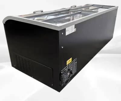 171-0627 83" Sliding Glass Door Self Contained Freezer