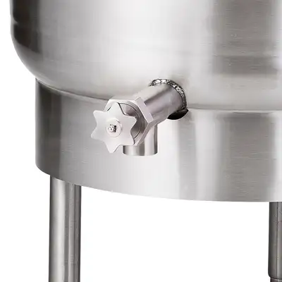 Vulcan K40EL 40 Gal Steam Kettle - Stationary, 2/3 Jacket, 208v/1ph