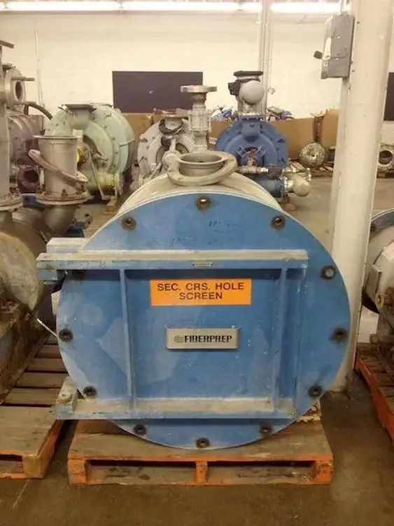 Used FIBERPREP CH5 In-Line Pressure Screener Pennsylvania US | Global Equipment International, LLC #760215