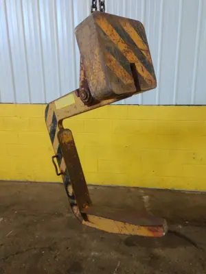 14,000 LB 7.5 TON BRADLEY C HOOK COIL LIFT: STOCK #13223