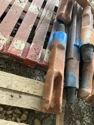 Used AFTERMARKET 5” DIAMETER X 21” LENGTH CABLE TOOL DRILLING CHISEL BIT Tool Bits Pennsylvania US | East West Machinery & Drilling #1417192
