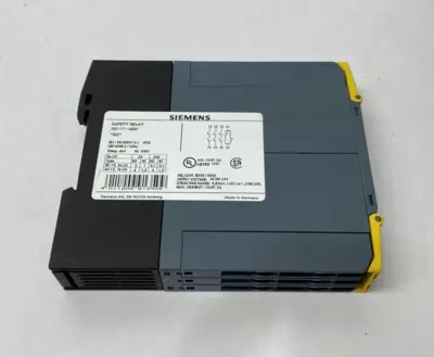 USED SIEMENS SIRIUS SAFETY RELAY STD RELAYS 3NO+1NC, SCREW TERMINAL