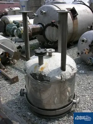 USED Precision 40 Gal Precision Stainless Reactor, 316L S/S, 30/100#