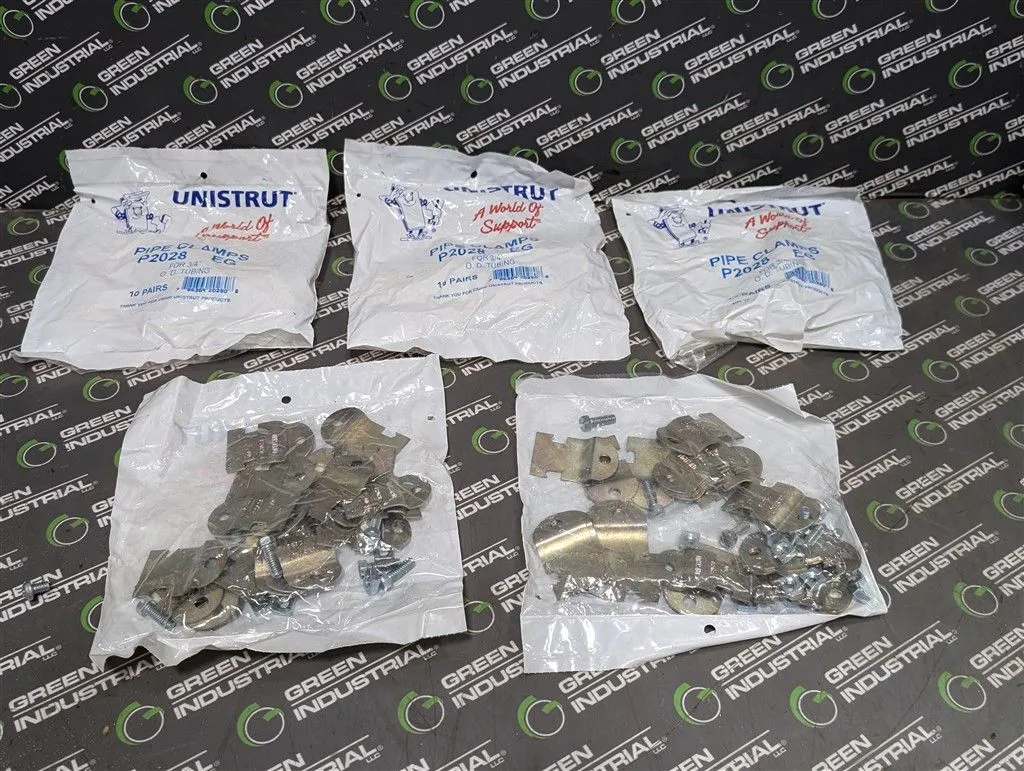 Lot of 50 Unistrut P2028 EG 3/4" Diameter Pipe Clamps New