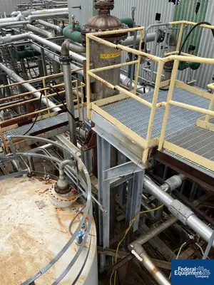 USED Trumbo, Incorporated 1,417 Sq Ft Trumbo Heat Exchanger, 316L S/S, 100/100#