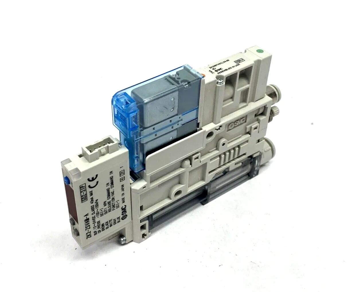 ZK2-ZSVAM-A, ZK2A07K5CL3A-08-BJ | SMC ZK2A07K5CL3A-08-BJ Vacuum Generator ZK2-ZSVAM-A Pressure Switch - Used