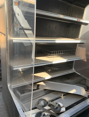 130-0096 Hill Phoenix O5DMA 4’ Low Front Self Contained Refrigerated Cooler
