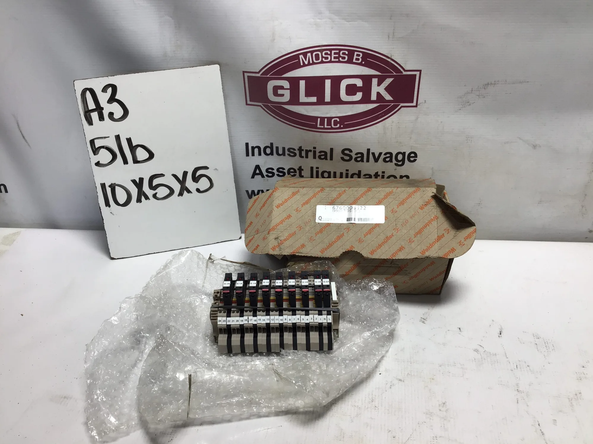 Weidmuller 6760005522 PAMASSY MTBFD-DI820 Terminal Block