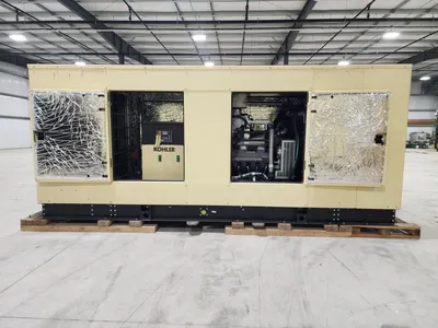 New Surplus 150KW Kohler KG150 Natural Gas Generator 600V INSTOCK 2024 Enclosed