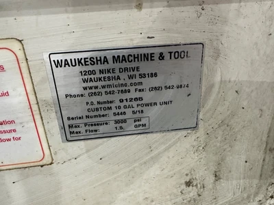 NACHI PVS-0B-8N3-E30 5HP HYDRAULIC SYSTEM