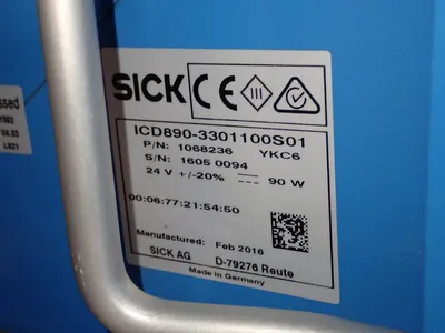 USED 2016 SICK ICD8903301100S01