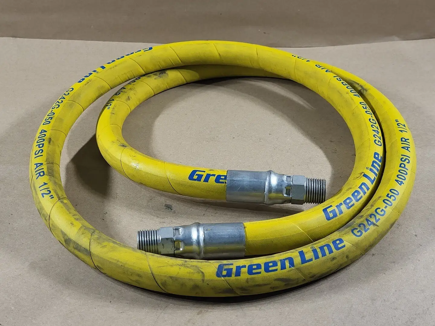 1/2" x 2m Greenline Hose 400psi Air, G242G-050