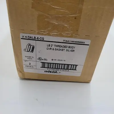 New | in-Stock RED DOT RED DOT DALB-6-CG LB 2" THREADED BODY COVER & GASKET IN SEALED BOX Pump & Valve Parts | ND Industrial Surplus #1218757