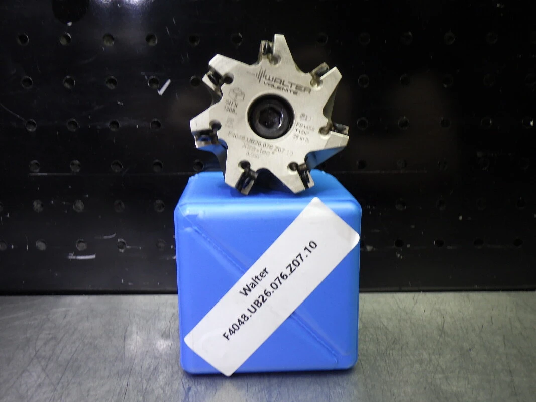 Walter 3" Coolant Thru Indexable Facemill 1" Arbor F4048.UB26.076.Z07.10 (LOC3397)