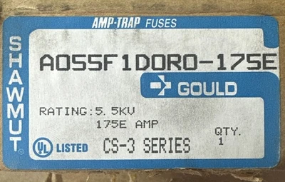 NEW Gould Shawmut A055F1D0R0-175E