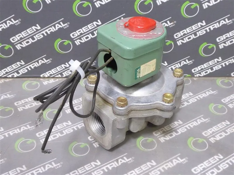 ASCO LB8215A50 Red Hat Solenoid Valve Used