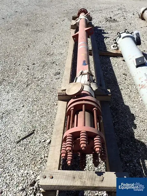 Used Kearney Industries 35.4 Sq Ft Kearney Karbate Heat Exchanger, 50/75# Heat Exchangers Ohio US | Federal Equipment Company #126088