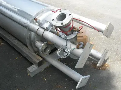Tank, 350 Gallon, Stainless Steel, 2'6" X 10', Double Agitation, #C693490