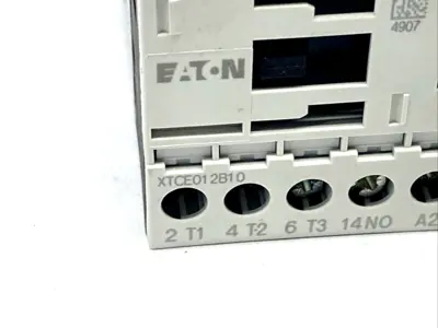 Eaton XTCE012B10A IEC Contactor 3P 12A 120VAC 1NO