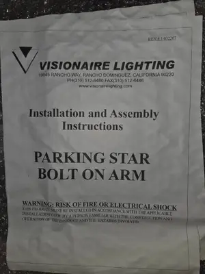 4 Parking Lot Lights