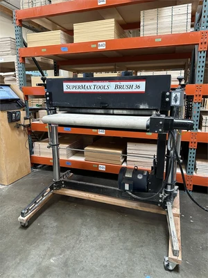 Used SUPERMAX SB-36 Denibbing Sanders California US | MachineryMax #1320489